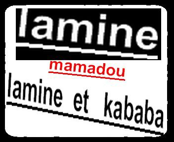 lamine  et  mamadou